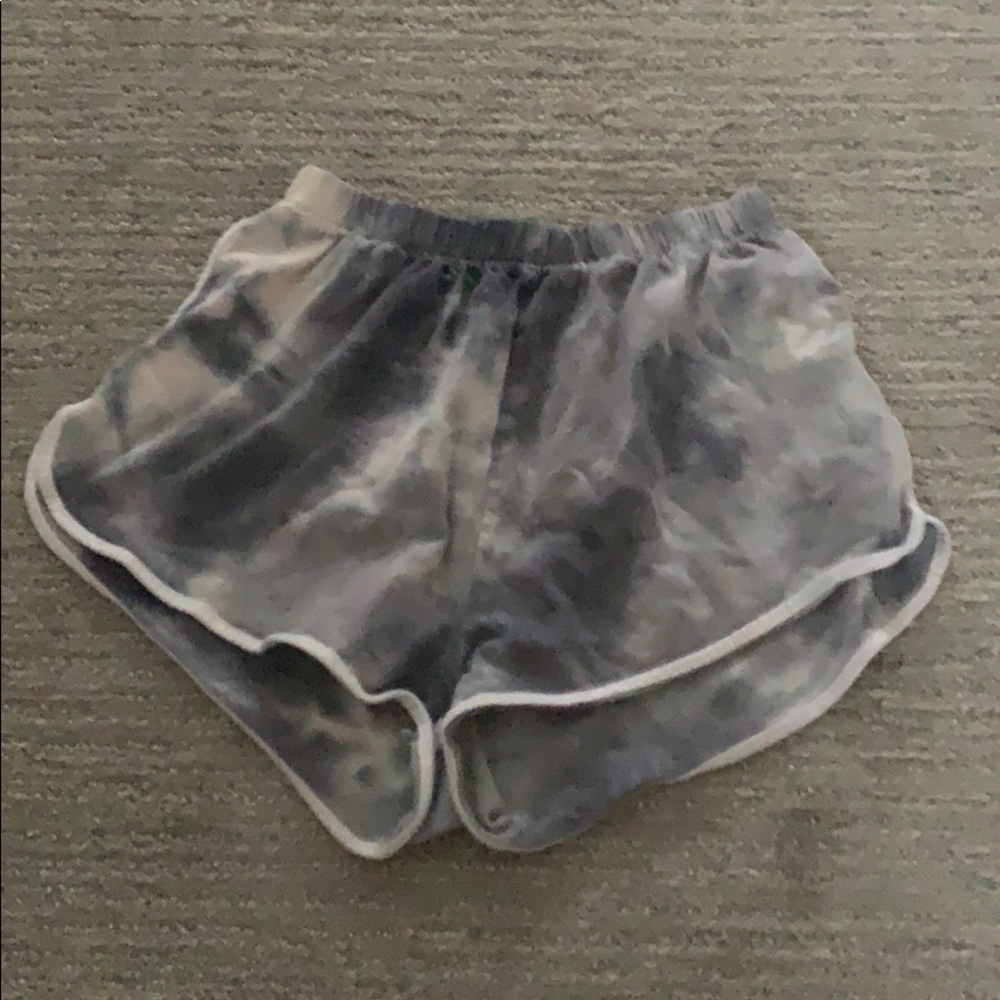 Grey Tye Dye Shorts